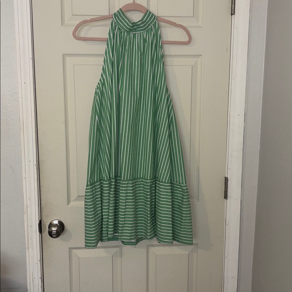 Pink lily XL halter dress